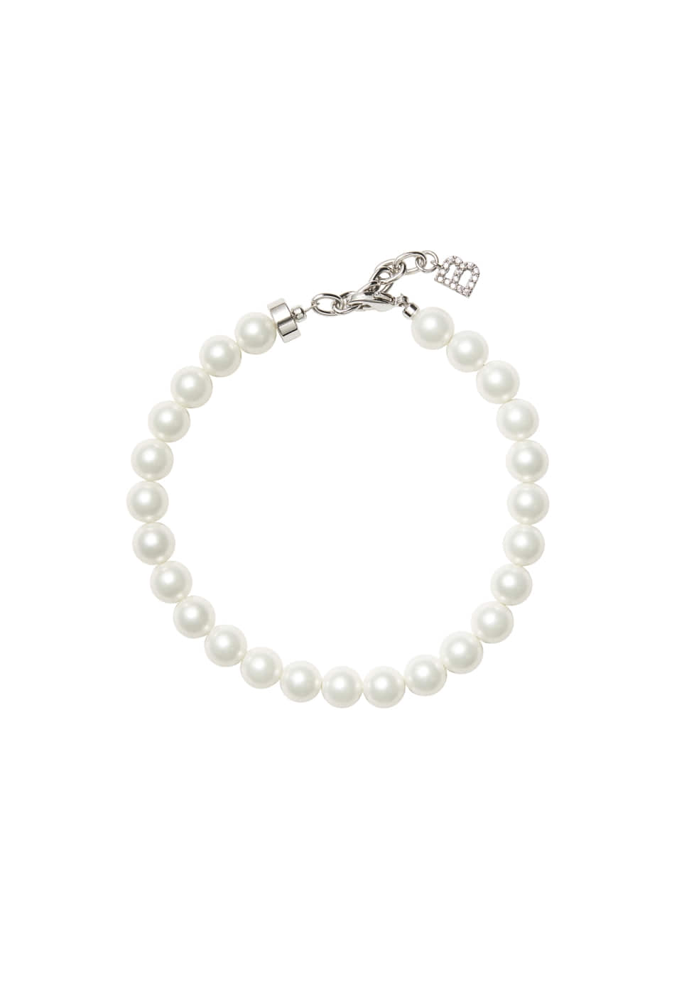 Initial Tail Pearl Anklet