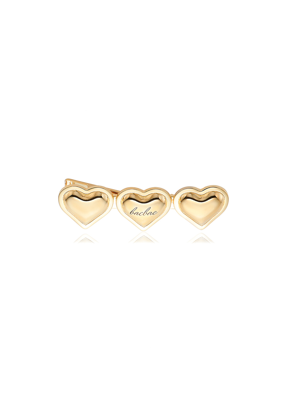 Everyoung Heart Clip (gold)