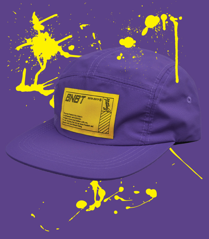 [방수] W/R 캠프캡 방수 낚시 모자 - Purple