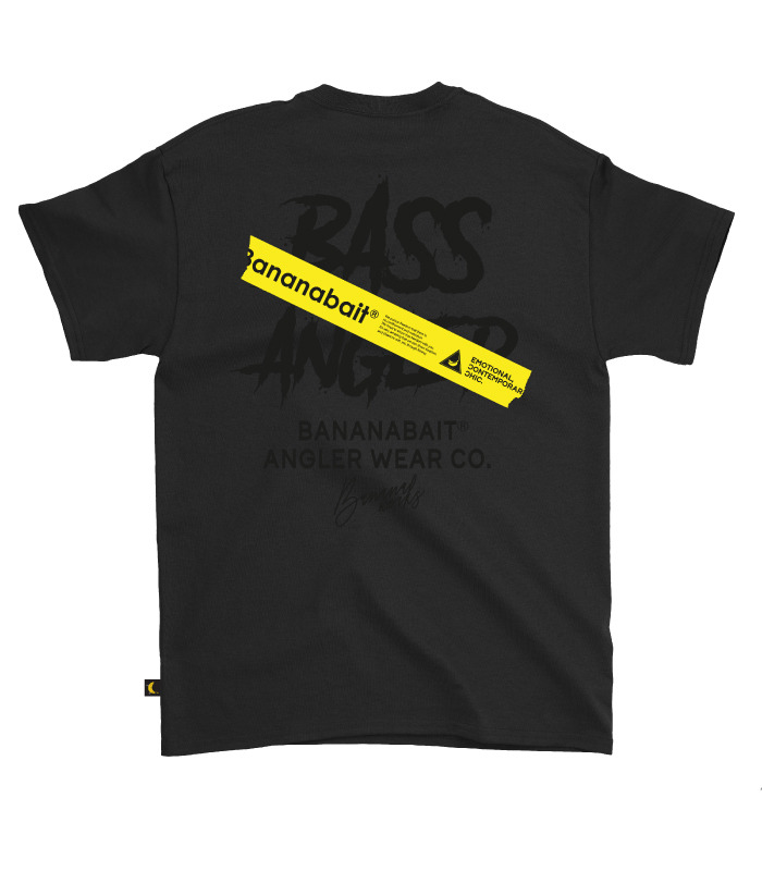[오버핏] BASS ANGLER T-Shirts / Black