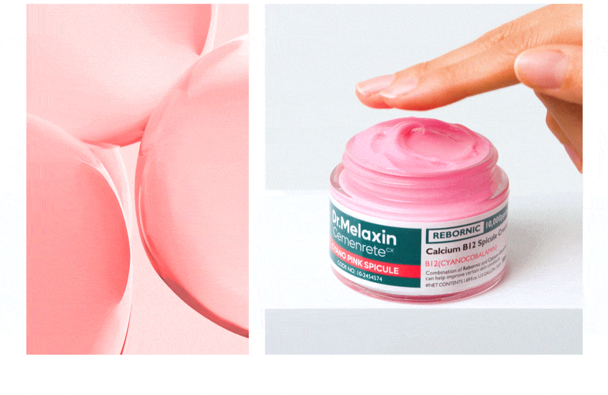 DR.MELAXIN Cyano Pink Spicule Cream & Serum Set (Set of 2) - description 9