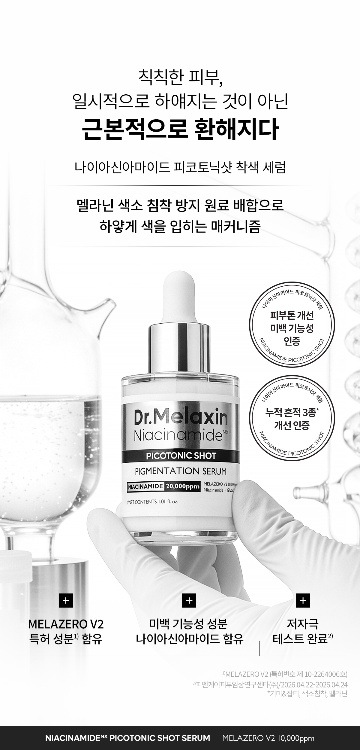 DR.MELAXIN Niacinamide Pico Tonic Shot Serum - description 2