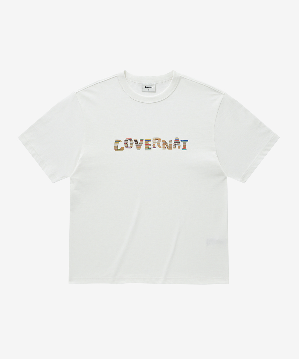 Jenga Logo Graphic T-Shirt WHITE