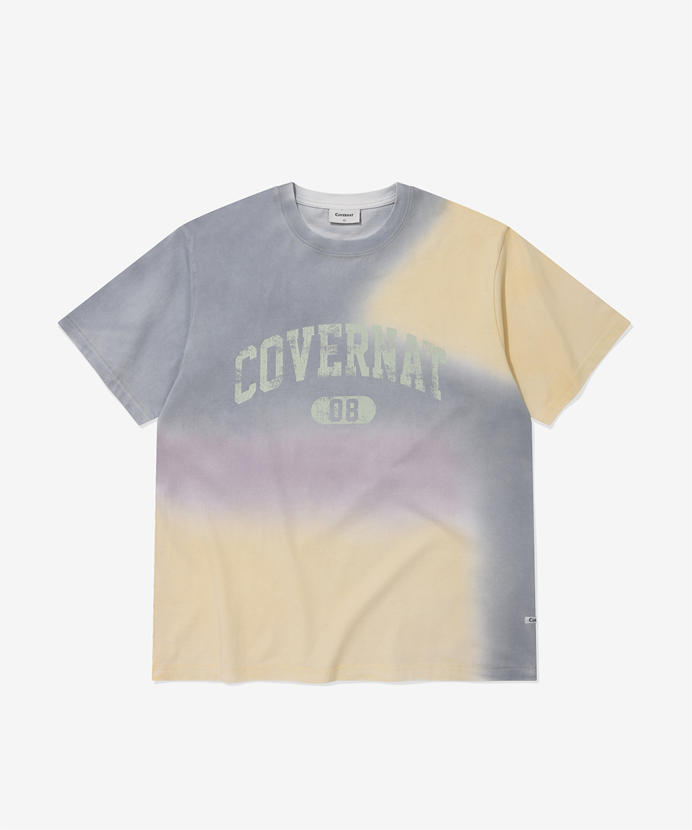 Crack Arch Logo Dyeing T-Shirt Multi