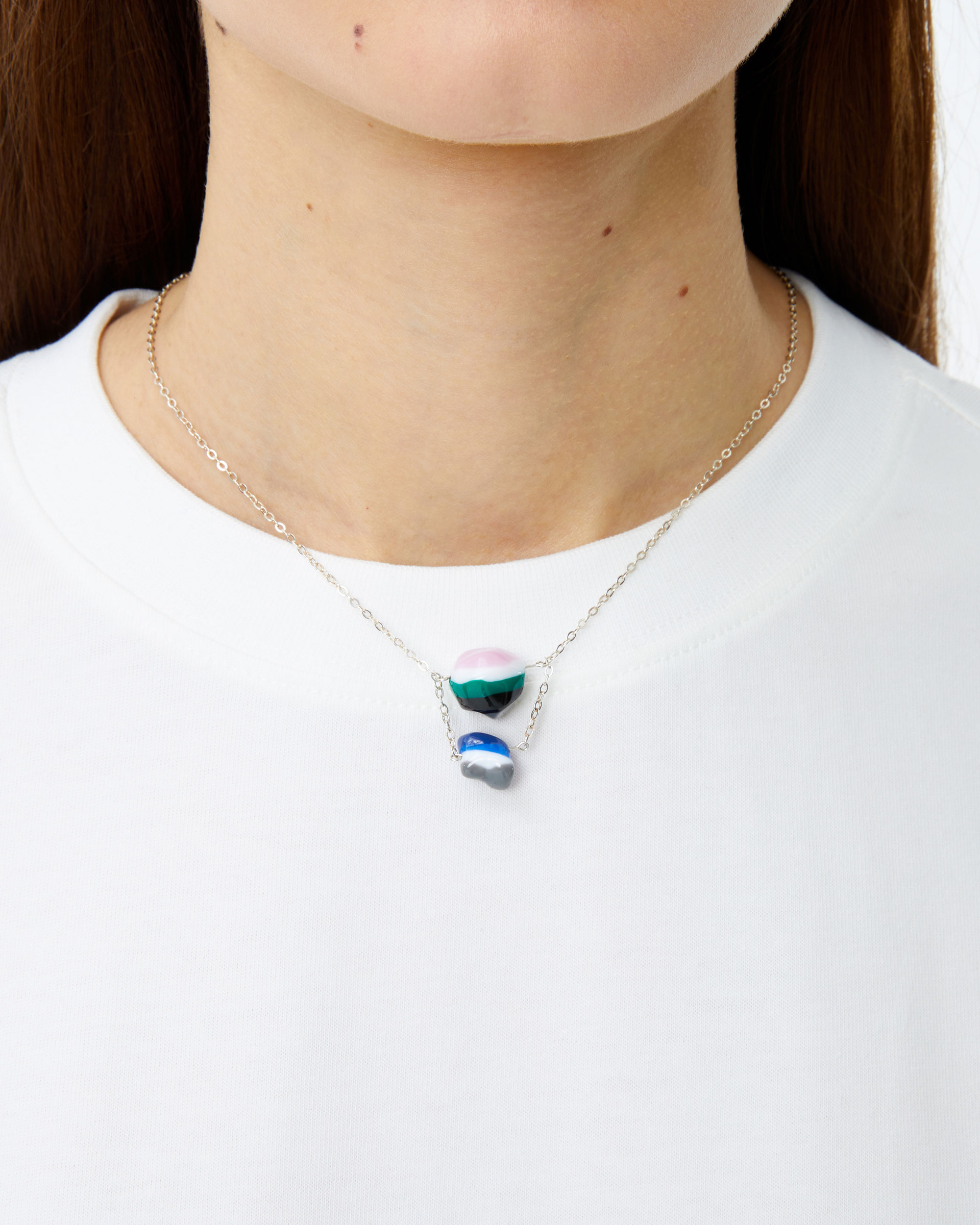 正規品・送料込み◆ADERERROR◆Rapil necklace Silver Rapil Necklace by ADER error on Sale