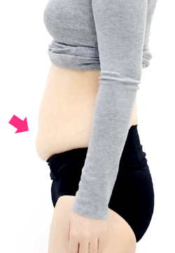 파워 똥배 팬티 - 여성용 슬림 보정팬티 제품 이미지