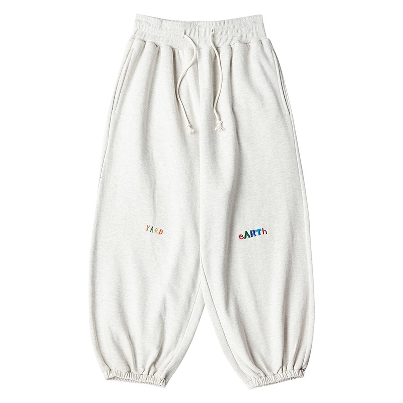 [COLLECTION LINE] YARD OVER FIT SWEAT PANTS OATMEAL