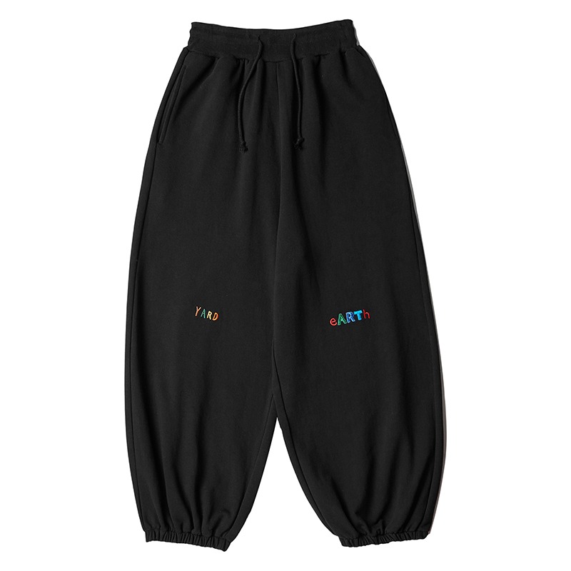 [COLLECTION LINE] YARD OVER FIT SWEAT PANTS BLACK
