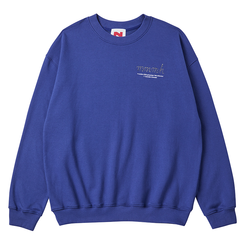 [COLLECTION LINE] MMMH SWEAT SHIRT NAVY