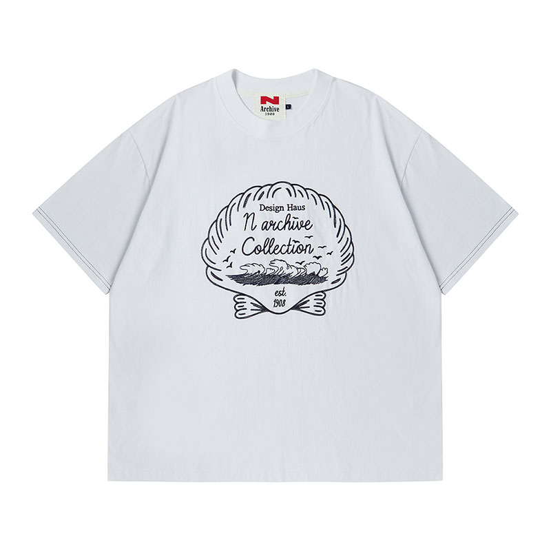 [COLLECTION LINE] ARCHIVE SHELL LOGO T-SHIRT WHITE