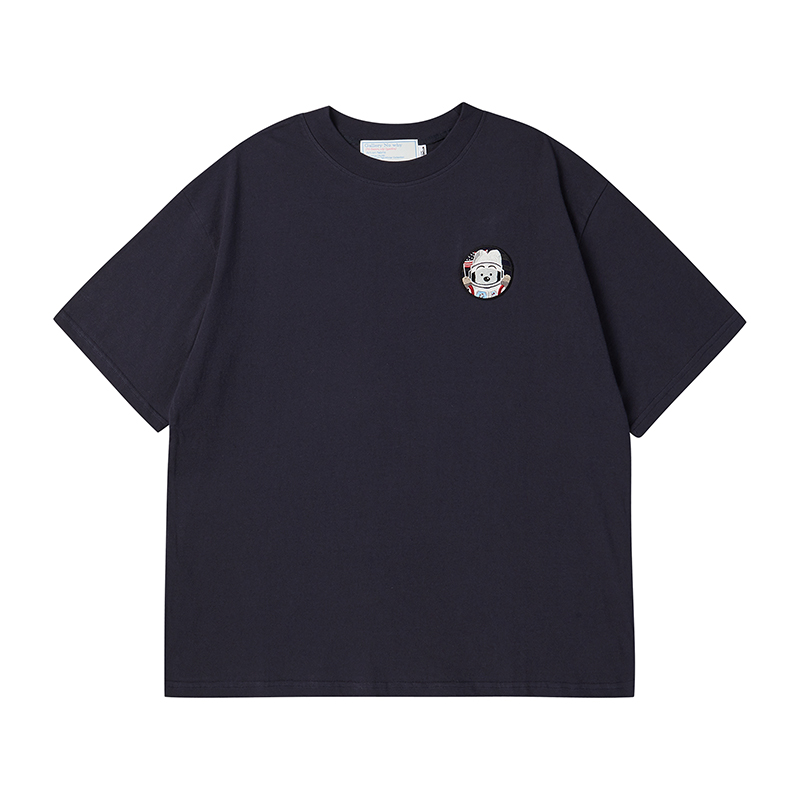 [GALLERY NOWHY] FOFO X NEW APOLLO COTTON T-SHIRT NAVY