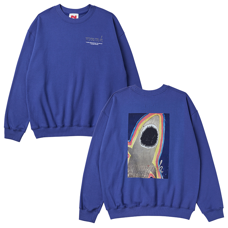 [COLLECTION LINE] MMMH SWEAT SHIRT NAVY