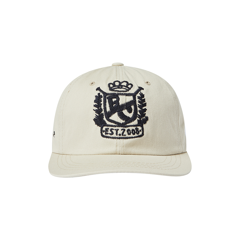IVY LOGO COTTON EMBROIDERY CHINO CAP IVORY