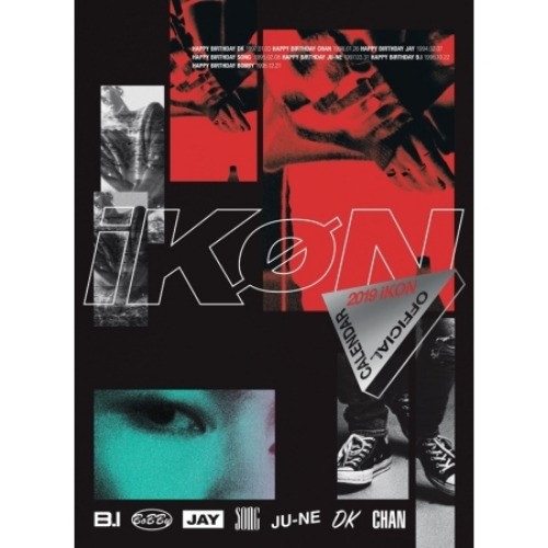 아이콘(iKON) - iKON 2019 OFFICIAL CALENDAR (시즌그리팅)