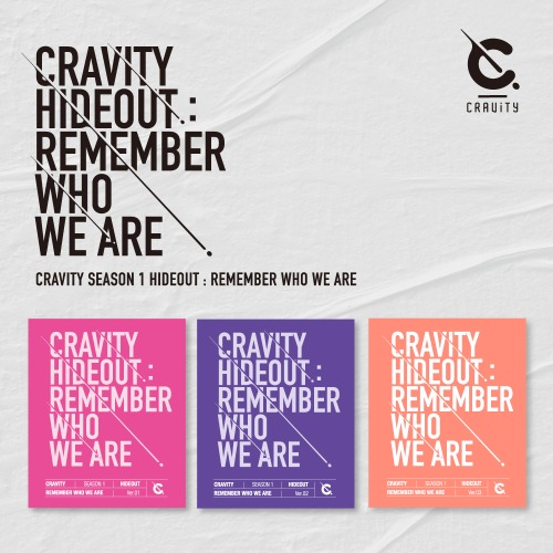 CRAVITY(크래비티) - SEASON1. [HIDEOUT: REMEMBER WHO WE ARE] (랜덤발송)