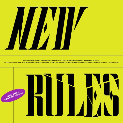 위키미키 (WEKI MEKI) - NEW RULES (4TH 미니앨범)  (Take ver.)
