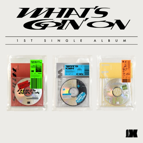 오메가엑스 (OMEGA X) - WHAT&#039;S GOIN&#039; ON (1st 싱글앨범) (E + F + S ver.)