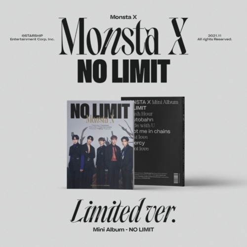 몬스타엑스 (MONSTA X) - NO LIMIT (10TH 미니앨범) 한정반