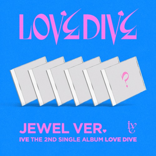 IVE (아이브) - LOVE DIVE (2ND 싱글앨범) Jewel Ver. 랜덤