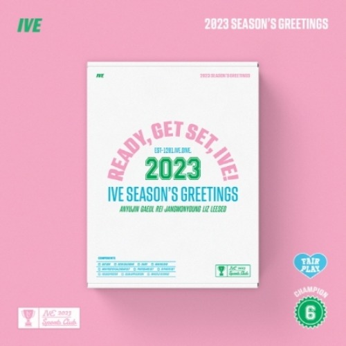 (12월 30일 입고) 아이브 (IVE) - 2023 시즌 그리팅 [READY, GET SET, IVE!][주문취소 / 반품환불불가]
