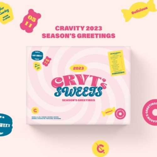 (12월 30일 입고) 크래비티 (CRAVITY) - 2023 시즌 그리팅 [CRVT&#039;s SWEETS] [주문취소 / 반품환불불가]