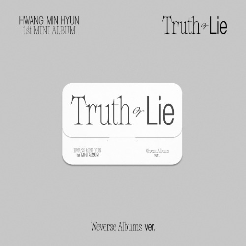 황민현 (HWANG MIN HYUN) - Truth or Lie (1st 미니앨범) Weverse Albums ver.