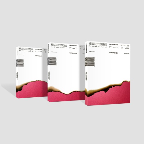 르세라핌 (LE SSERAFIM) - 1st Studio Album &#039;UNFORGIVEN&#039; [3종 중 랜덤 1종]