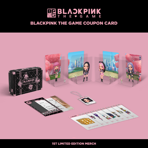 (6월13일 입고) 블랙핑크 (BLACKPINK) - 더 게임 쿠폰 카드