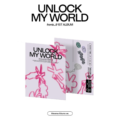 프로미스나인 (fromis_9) - Unlock My World (1st ALBUM) [Weverse Albums ver.]