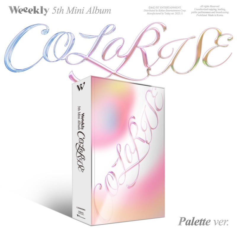 위클리 (Weeekly) - 미니 5집 [ColoRise] (Palette Ver.)
