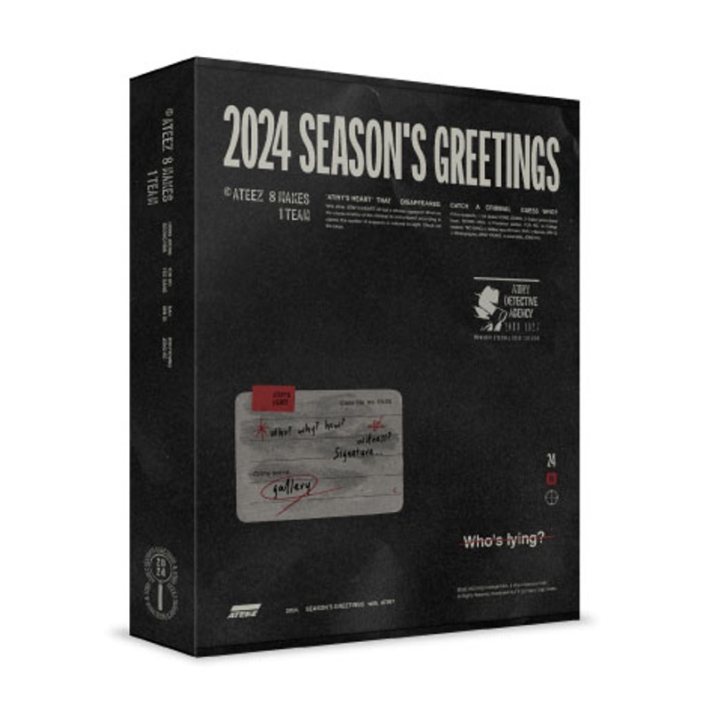 에이티즈 (ATEEZ) - 2024 시즌 그리팅 [특전 4컷포토 2종 SET(미공개컷) 1:1증정]