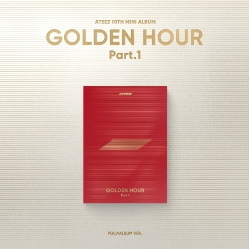 에이티즈 (ATEEZ) - 미니 10집 [GOLDEN HOUR : Part.1] (POCAALBUM VER.)