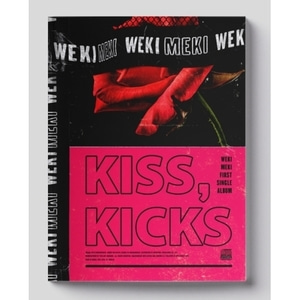 위키미키 (WEKI MEKI) - KISS, KICKS (1ST 싱글앨범) KISS VER.