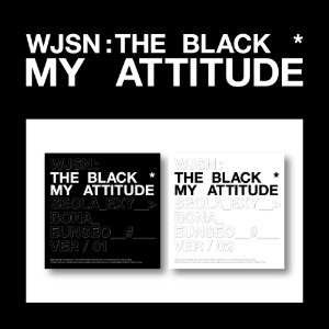 우주소녀 더 블랙 - MY ATTITUDE (싱글 1집) (VER.1 + VER.2) 세트