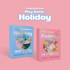 위클리 (Weeekly) - Play Game:Holiday (4ND 미니앨범) (랜덤)