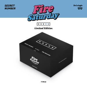 시크릿넘버(SECRET NUMBER) - Fire Saturday (3RD 싱글앨범) (한정반) (B TYPE ver.)