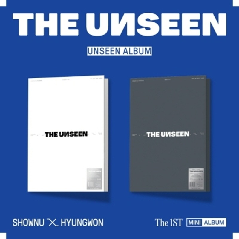 셔누X 형원 - 미니 1집 [THE UNSEEN] UNSEEN ALBUM (랜덤)