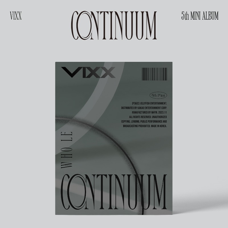 빅스 (VIXX) - 미니 5집 [CONTINUUM] (WHOLE ver.)