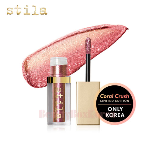 STILA Magnificent Metals Glitter Glow Liquid Eye Shadow 4.5ml Available Now  At Beauty Box Korea