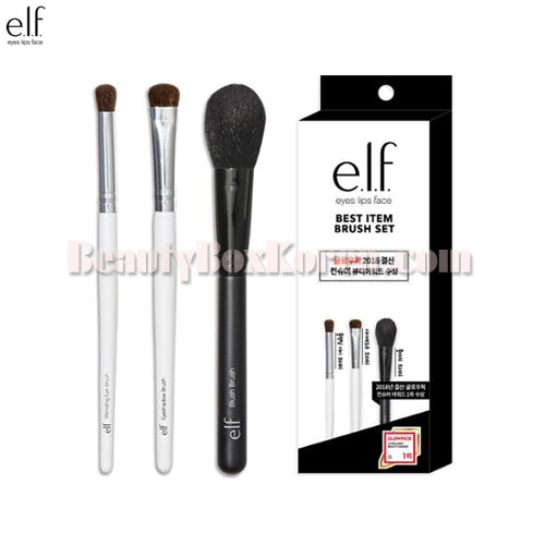 E.L.F Best Item Brush Set 3items Available Now At Beauty Box Korea