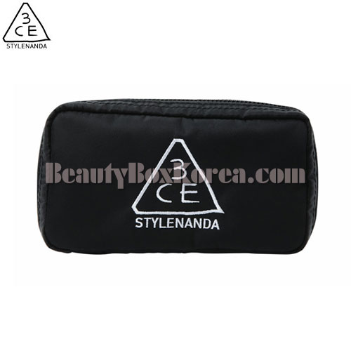 3ce Compact Pouch Black 1ea Available Now At Beauty Box Korea