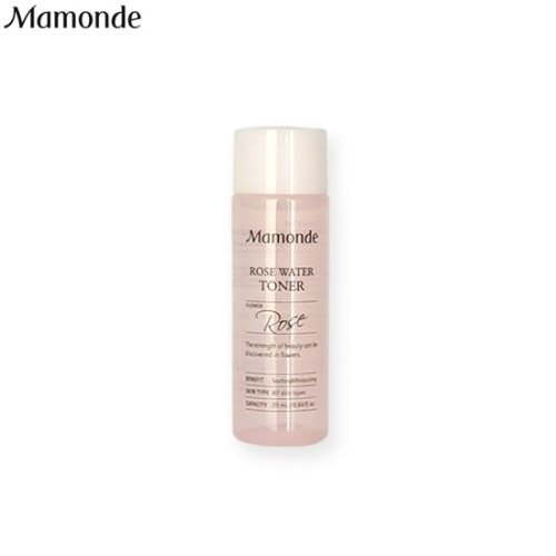 mini] MAMONDE Rose Toner 25ml | Best Price and Shipping from Beauty Box