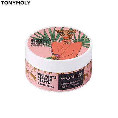 TONYMOLY BOUFFANTS Wonder Ceramide Moisture Tan Tan Cream 300ml [TONYMOLY X BOUFFANTS &amp; BROKEN HEARTS]