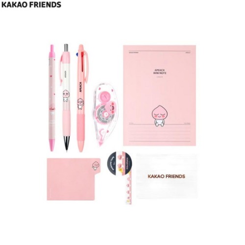 KAKAO FRIENDS ICONS Stationery Set 8items Available Now At Beauty Box Korea
