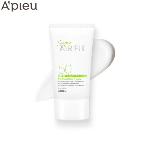 A&#039;PIEU Super Air Fit Mild Sunscreen Daily SPF50+ PA++++ 50ml