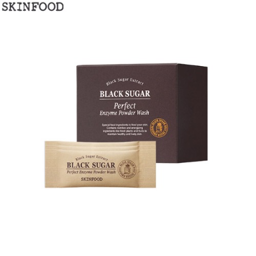 SKINFOOD Black Sugar Perfect Enzyme Powder Wash 1.2g*30ea