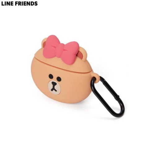 LINE FRIENDS Basic Airpods Case 1ea Available Now At Beauty Box Korea