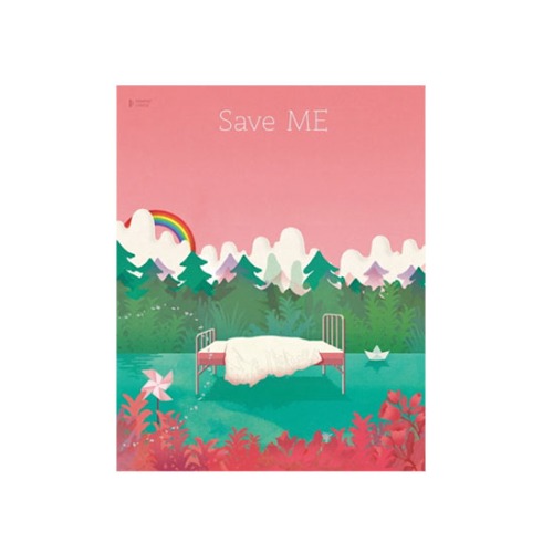 Save Me Graphic Lyrics Vol. 2 1ea [BTS GRAPHIC LYRICS]