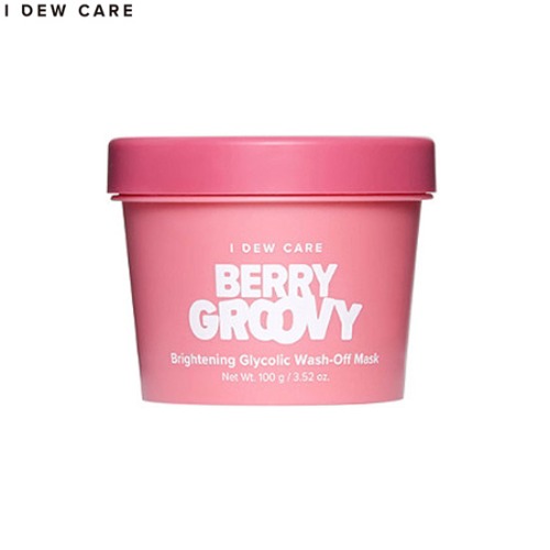 I DEW CARE Berry Groovy Brightening Glycolic Wash-Off Mask 100g