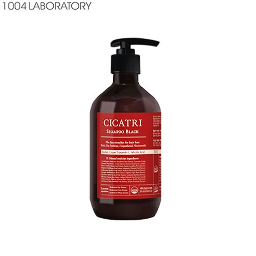 1004 LABORATORY Cicatri Shampoo Black 500ml